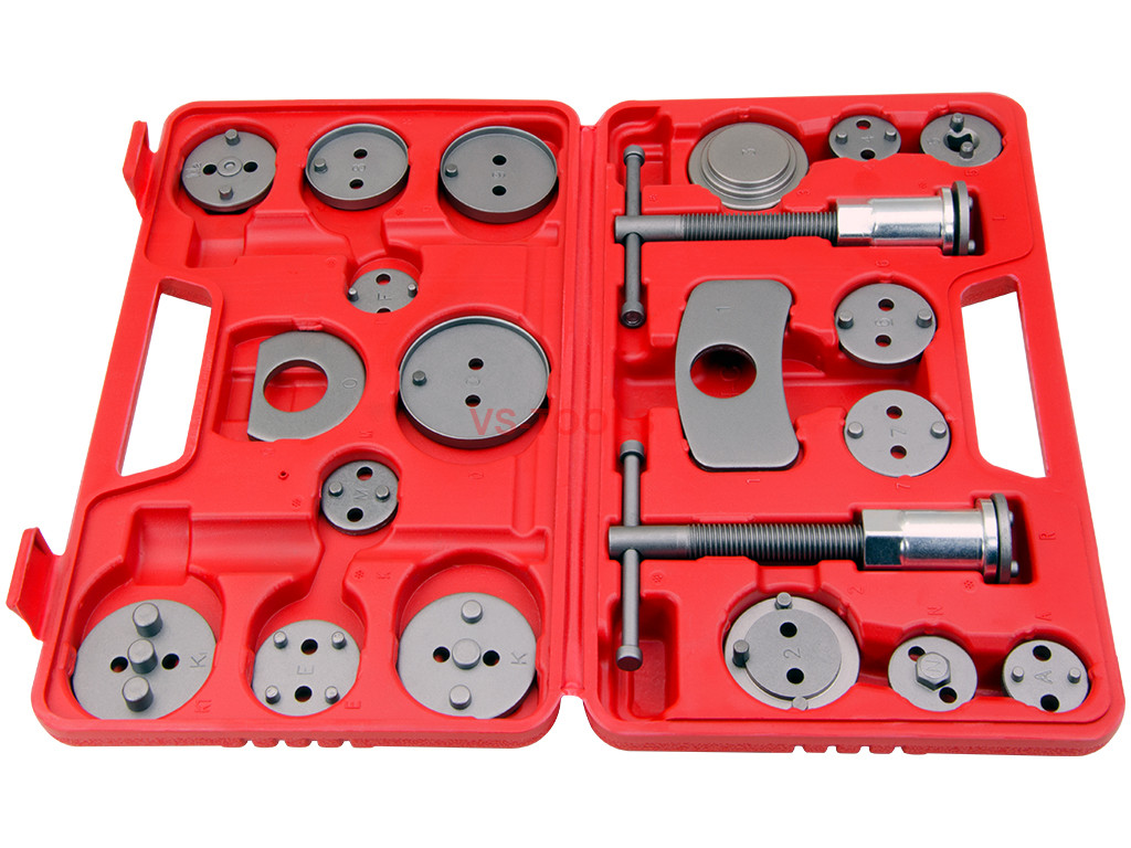 21pcs Universal Disc Brake Caliper Set Wind Back Tool Pad